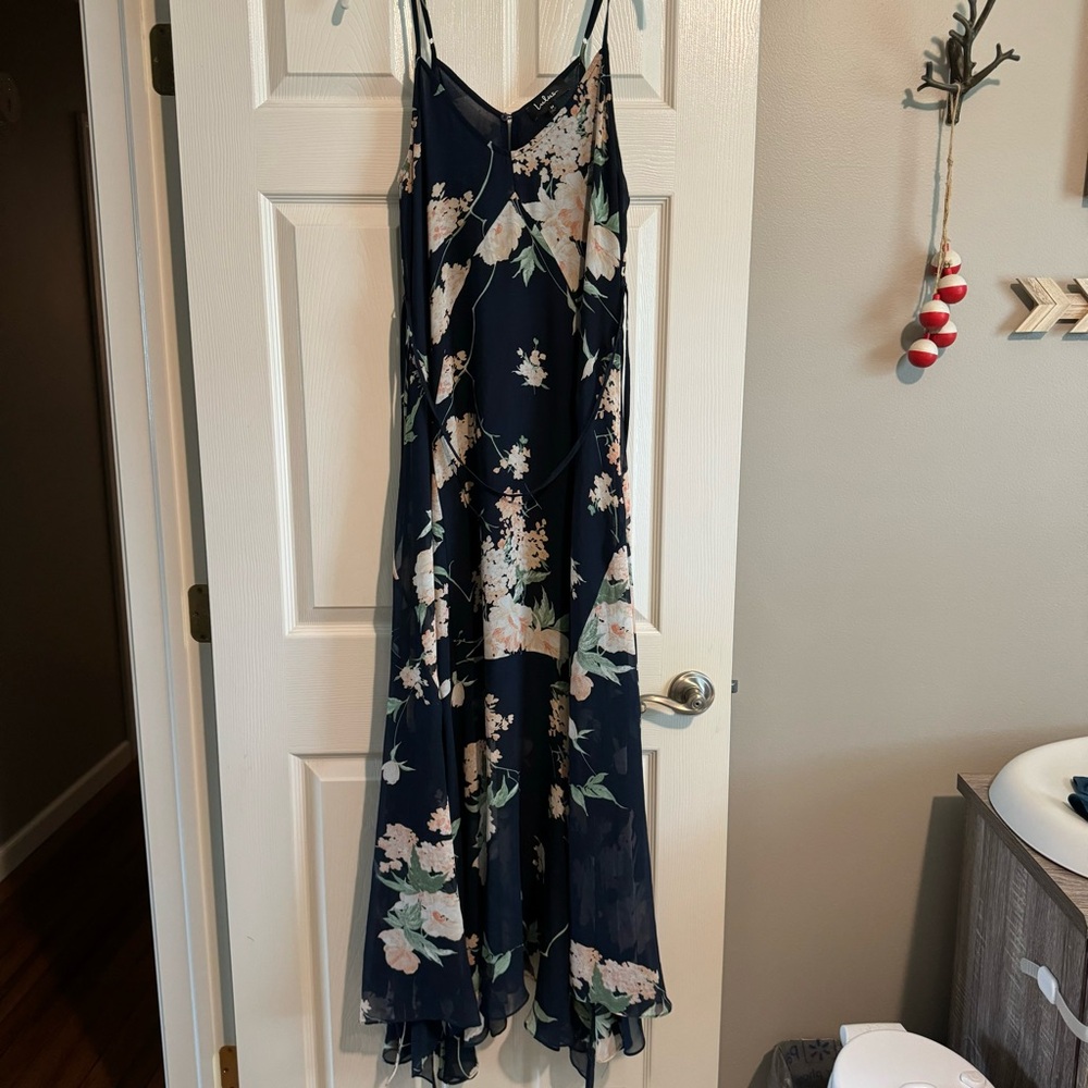 Lulus Feeling Freesia maxi dress